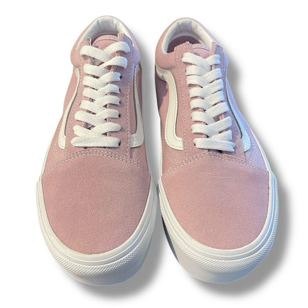 VANS Old Skool Stackform Shoes Keepsake Lilac Pin… - image 2